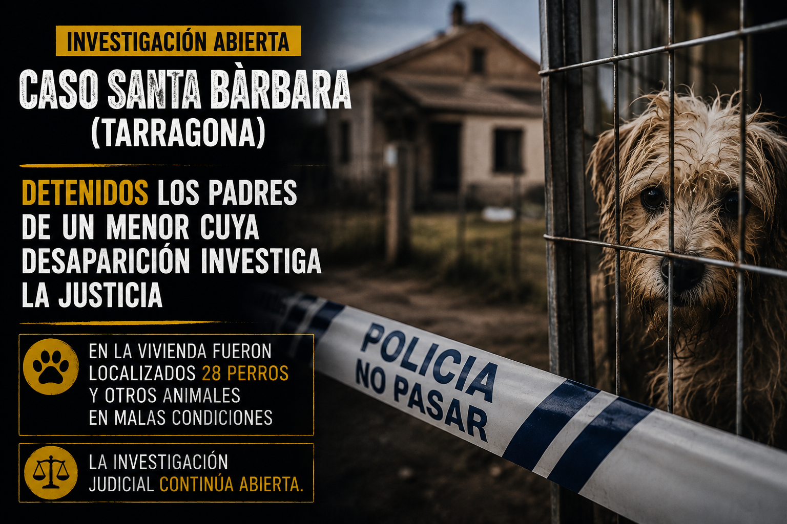 &iquest;SABEMOS REALMENTE A QUI&Eacute;N ENTREGAMOS UN ANIMAL?&raquo; &laquo;La protecci&oacute;n tambi&eacute;n empieza antes de la entrega&raquo;.